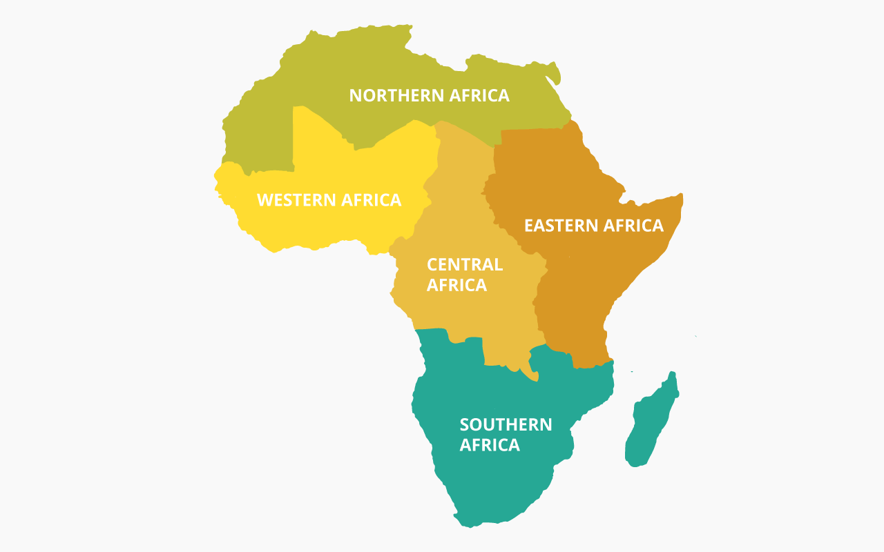 Страны тропической Африки на карте. Субрегионы Африки ЮАР. Субрегионы Южной и Восточной Африки. Субрегионы Африки на карте.